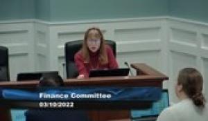 Plainville Finance Committee 3-10-22