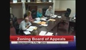 Zoning Board 9-17-19