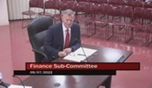 Finance Sub-Committee 9-7-22