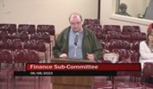 Finance Sub-Committee 2 6-8-23