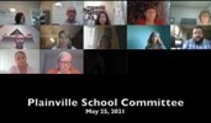 Plainville School Committee 5-25-21
