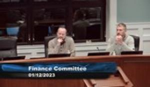 Plainville Finance Committee 1-12-23