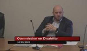 Disability Commission 10-19-23