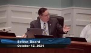 Plainville Select Board 10-13-21