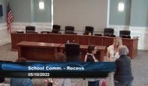 Plainville School Committee Interviews 5-10-22