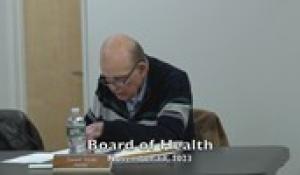 Board of Health 11-14-23