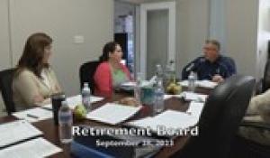 Retirement Board 9-28-23