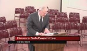 Finance Sub-Committee 4-10-24