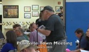 Plainville Town Meeting 6-5-23