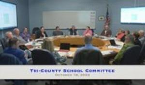 Tri-County School Committee Meeting (10/18/23)