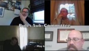 Rules Sub-Committee 5-6-21