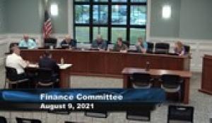 Plainville Finance Committee 8-9-21