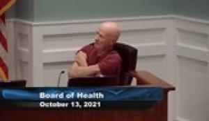 Plainville Board of Health 10-13-21