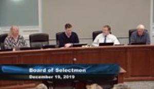 Board of Selectmen 12-19-19