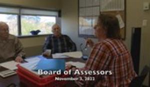 Board of Assessors 11-3-22