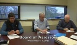Board of Assessors 11-13-23