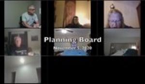 Planning Board 11-5-2020