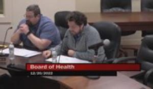 Board of Health 12-20-22