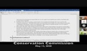 Plainville Conservation Commission 5-12-20