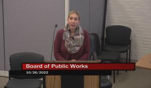 Board of Public Works 10-26-22