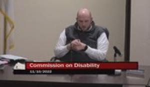 Disability Commission 11-10-22