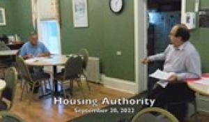 Housing Authority 9-20-22