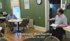Housing Authority 9-20-22
