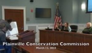 Plainville Conservation Committion 3-12-24