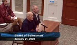 Plainville Board of Selectmen 1-21-20