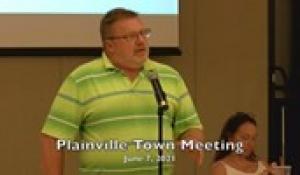 Plainville Town Meeting 6-7-21