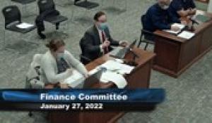 Plainville Finance Committee 1-27-22