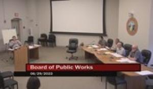 Board of Public Works 6-29-22