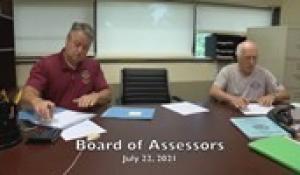 Board of Assessors 7-22-21