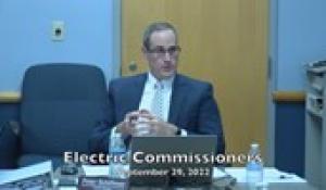 Electric Commission 9-29-22