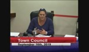 Town Council 9-16-19
