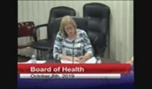 Board of Health 10-8-19