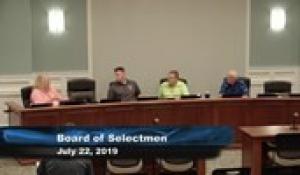 Plainville Board Of Selectmen 7-22-19