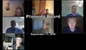 Planning Board 9-17-20