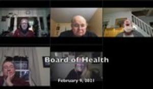 Board of Health 2-9-21