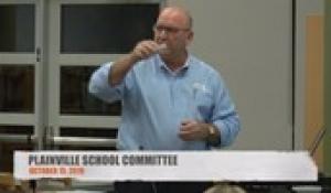 Plainville School Committee 10-15-19