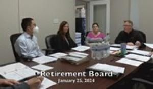 Retirement Board 1-25-24