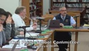 King Philip School Committee 2-6-23