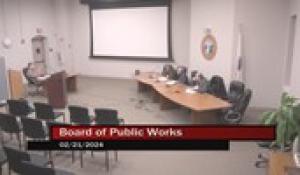 Board of Public Works 2-21-24