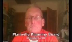 Plainville Planning Board 12-7-20