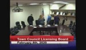 Licensing Board 2-4-20