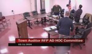 Town Audit 3-11-24