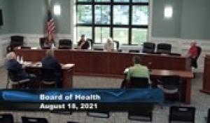 Plainville Board of Health 08-18-21