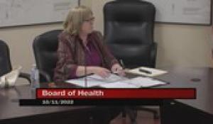 Board of Health 10-11-22