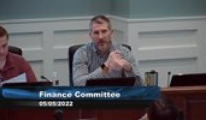 Plainville Finance Committee 5-5-22