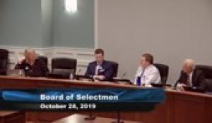 Plainville Board of Selectmen 10-28-19